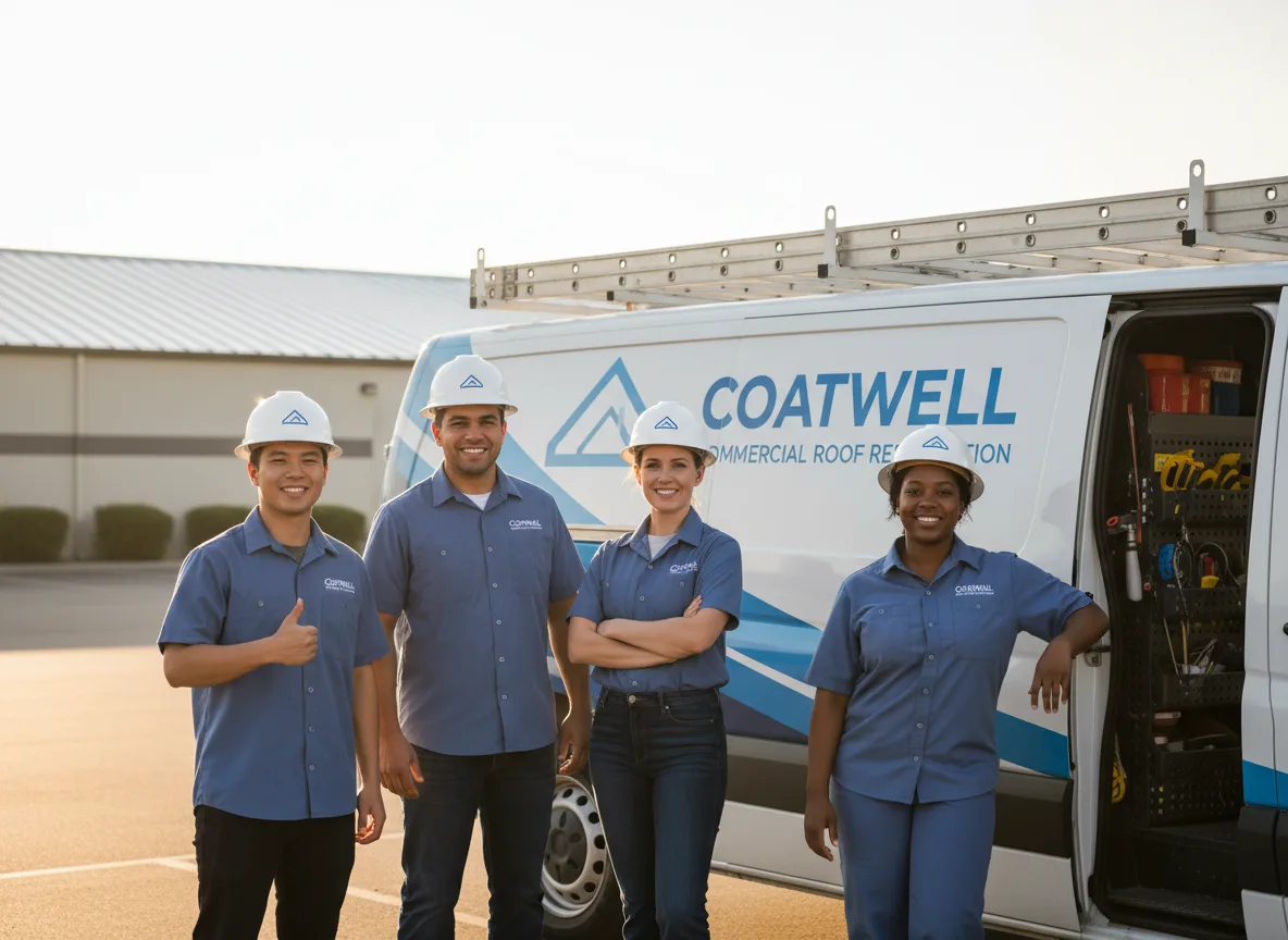 Commercial roof coating company in Piney Creek, NC